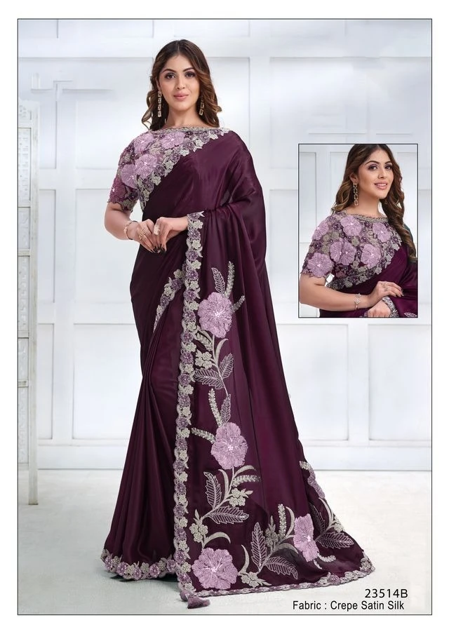 Mahotsav Mohmanthan 23500 Series Majestica Fancy Wholesale Designer Sarees Catalog — Wholesale Sarees, MPA wholesale from Surat - Gallery Image 15